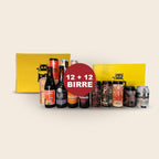 BirraBox - 24 Birre Artigianali rosse su sfondo crema